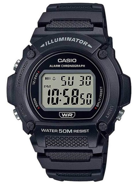 ZEGAREK MĘSKI CASIO W-219H-1A + BOX ZEGAREK MĘSKI CASIO W-219H-1A + BOX