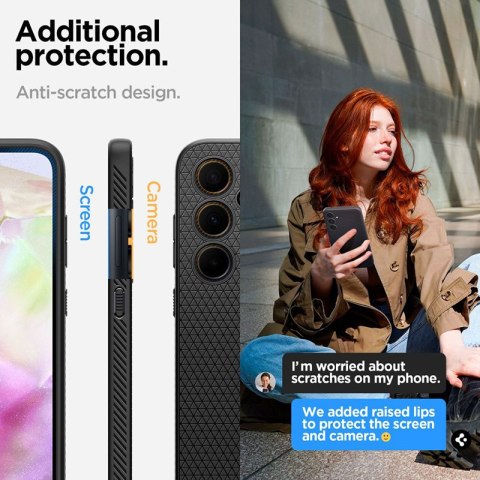 Spigen Liquid Air - Etui do Samsung Galaxy A35 5G (Matte Black) Spigen Liquid Air - Etui do Samsung Galaxy A35 5G (Matte Black)
