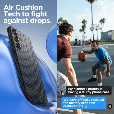 Spigen Liquid Air - Etui do Samsung Galaxy A55 5G (Matte Black) Spigen Liquid Air - Etui do Samsung Galaxy A55 5G (Matte Black)