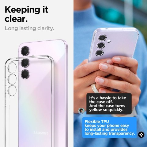 Spigen Liquid Crystal - Etui do Samsung Galaxy A55 5G (Przezroczysty) Spigen Liquid Crystal - Etui do Samsung Galaxy A55 5G (Przezroczysty)