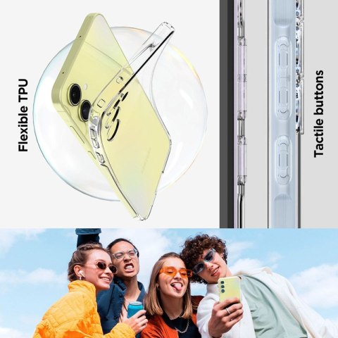 Spigen Liquid Crystal - Etui do Samsung Galaxy A55 5G (Przezroczysty) Spigen Liquid Crystal - Etui do Samsung Galaxy A55 5G (Przezroczysty)