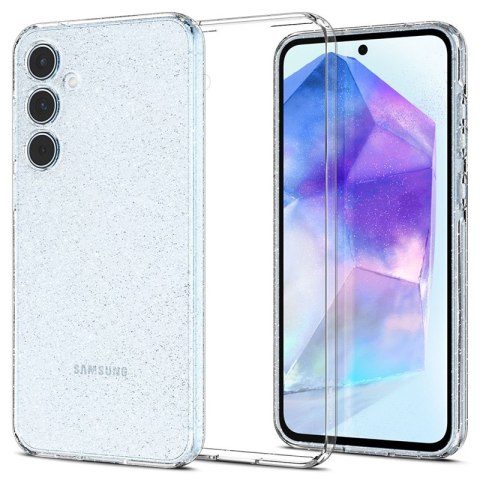 Spigen Liquid Crystal Glitter - Etui do Samsung Galaxy A55 5G (Przezroczysty) Spigen Liquid Crystal Glitter - Etui do Samsung Galaxy A55 5G (Przezroczysty)