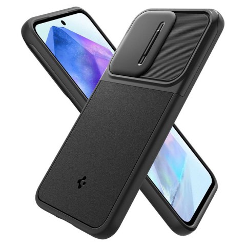 Spigen Optik Armor - Etui do Samsung Galaxy A55 5G (Czarny) Spigen Optik Armor - Etui do Samsung Galaxy A55 5G (Czarny)