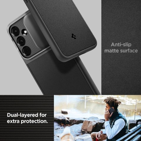 Spigen Optik Armor - Etui do Samsung Galaxy A55 5G (Czarny) Spigen Optik Armor - Etui do Samsung Galaxy A55 5G (Czarny)
