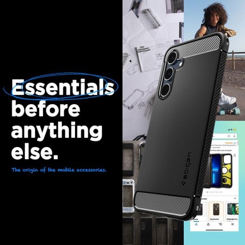 Spigen Rugged Armor - Etui do Samsung Galaxy A55 5G (Matte Black) Spigen Rugged Armor - Etui do Samsung Galaxy A55 5G (Matte Black)