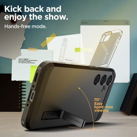 Spigen Tough Armor - Etui do Samsung Galaxy A35 5G (Czarny) Spigen Tough Armor - Etui do Samsung Galaxy A35 5G (Czarny)