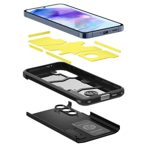 Spigen Tough Armor - Etui do Samsung Galaxy A55 5G (Czarny) Spigen Tough Armor - Etui do Samsung Galaxy A55 5G (Czarny)