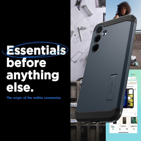 Spigen Tough Armor - Etui do Samsung Galaxy A55 5G (Metal Slate) Spigen Tough Armor - Etui do Samsung Galaxy A55 5G (Metal Slate)