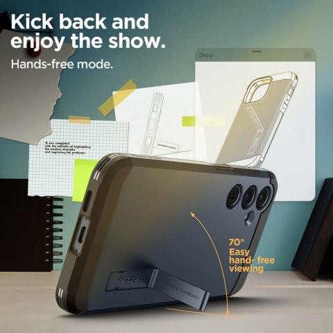 Spigen Tough Armor - Etui do Samsung Galaxy A55 5G (Metal Slate) Spigen Tough Armor - Etui do Samsung Galaxy A55 5G (Metal Slate)