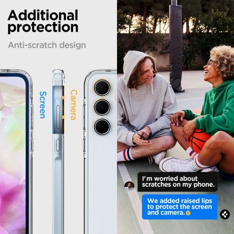 Spigen Ultra Hybrid - Etui do Samsung Galaxy A35 5G (Przezroczysty) Spigen Ultra Hybrid - Etui do Samsung Galaxy A35 5G (Przezroczysty)