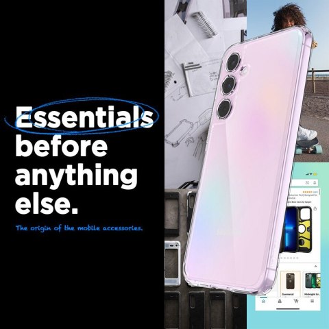 Spigen Ultra Hybrid - Etui do Samsung Galaxy A55 5G (Przezroczysty) Spigen Ultra Hybrid - Etui do Samsung Galaxy A55 5G (Przezroczysty)
