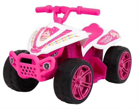 Quad Little Monster na akumulator dla najmłodszych Różowy Napęd 25W Quad Little Monster na akumulator dla najmłodszych Różowy Napęd 25W