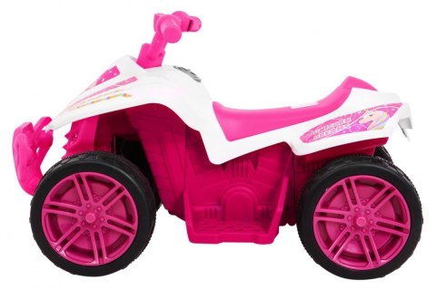 Quad Little Monster na akumulator dla najmłodszych Różowy Napęd 25W Quad Little Monster na akumulator dla najmłodszych Różowy Napęd 25W