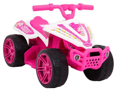 Quad Little Monster na akumulator dla najmłodszych Różowy Napęd 25W Quad Little Monster na akumulator dla najmłodszych Różowy Napęd 25W