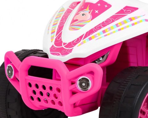 Quad Little Monster na akumulator dla najmłodszych Różowy Napęd 25W Quad Little Monster na akumulator dla najmłodszych Różowy Napęd 25W