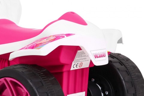 Quad Little Monster na akumulator dla najmłodszych Różowy Napęd 25W Quad Little Monster na akumulator dla najmłodszych Różowy Napęd 25W