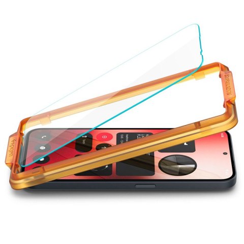 Spigen Alm Glas.TR 2-Pack - Szkło hartowane do Nothing Phone 2a (Przezroczysty) Spigen Alm Glas.TR 2-Pack - Szkło hartowane do Nothing Phone 2a (Przezroczysty)