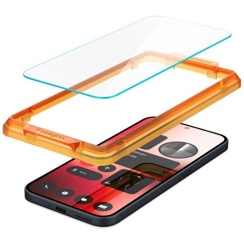 Spigen Alm Glas.TR 2-Pack - Szkło hartowane do Nothing Phone 2a (Przezroczysty) Spigen Alm Glas.TR 2-Pack - Szkło hartowane do Nothing Phone 2a (Przezroczysty)