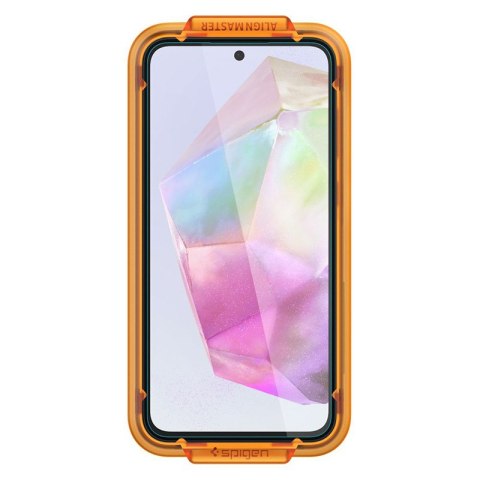 Spigen Alm Glas.TR 2-Pack - Szkło hartowane do Samsung Galaxy A35 5G (Przezroczysty) Spigen Alm Glas.TR 2-Pack - Szkło hartowane do Samsung Galaxy A35 5G (Przezroczysty)