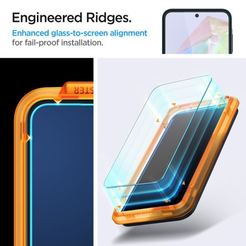 Spigen Alm Glas.TR 2-Pack - Szkło hartowane do Samsung Galaxy A35 5G (Przezroczysty) Spigen Alm Glas.TR 2-Pack - Szkło hartowane do Samsung Galaxy A35 5G (Przezroczysty)