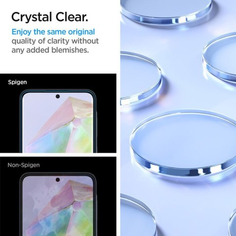 Spigen Alm Glas.TR 2-Pack - Szkło hartowane do Samsung Galaxy A35 5G (Przezroczysty) Spigen Alm Glas.TR 2-Pack - Szkło hartowane do Samsung Galaxy A35 5G (Przezroczysty)