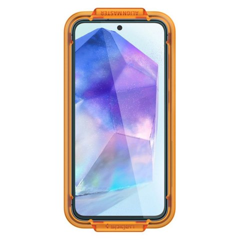 Spigen Alm Glas.TR 2-Pack - Szkło hartowane do Samsung Galaxy A55 5G (Przezroczysty) Spigen Alm Glas.TR 2-Pack - Szkło hartowane do Samsung Galaxy A55 5G (Przezroczysty)