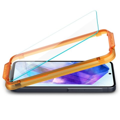Spigen Alm Glas.TR 2-Pack - Szkło hartowane do Samsung Galaxy A55 5G (Przezroczysty) Spigen Alm Glas.TR 2-Pack - Szkło hartowane do Samsung Galaxy A55 5G (Przezroczysty)