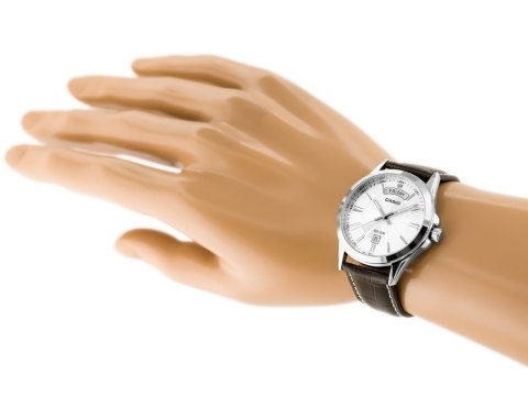 ZEGAREK MĘSKI CASIO MTP1381L-7AV + BOX ZEGAREK MĘSKI CASIO MTP1381L-7AV + BOX