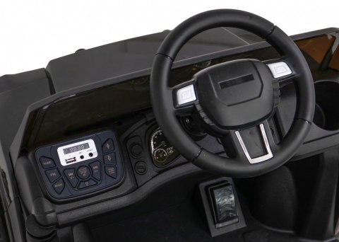 Autko Farmer Pick-up dla dzieci Czarny + Pilot + Bagażnik + Łopatka + EVA + MP3 LED Autko Farmer Pick-up dla dzieci Czarny + Pilot + Bagażnik + Łopatka + EVA + MP3 LED