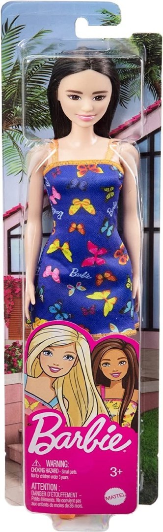 Barbie lalka HBV06 plażowa niebieska sukienka Barbie lalka HBV06 plażowa niebieska sukienka