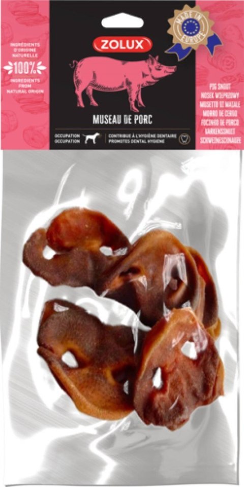 ZOLUX Przysmak naturalny dla psa Nosek wieprz 200g ZOLUX Przysmak naturalny dla psa Nosek wieprz 200g
