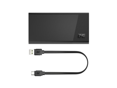GREEN CELL POWERBANK POWERPLAY 20S CZARNY 20000MAH 22,5W 3X USB-C PD 1X USB-A GREEN CELL POWERBANK POWERPLAY 20S CZARNY 20000MAH 22,5W 3X USB-C PD 1X USB-A