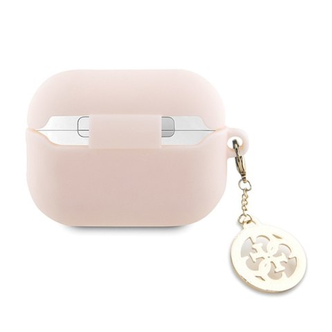 Guess 3D Rubber 4G Diamond Charm - Etui AirPods Pro 2 (Różowy) Guess 3D Rubber 4G Diamond Charm - Etui AirPods Pro 2 (Różowy)