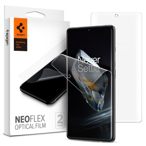 Spigen Neo Flex 2-Pack - Folia ochronna 2 szt. do OnePlus 12 (Przezroczysty) Spigen Neo Flex 2-Pack - Folia ochronna 2 szt. do OnePlus 12 (Przezroczysty)
