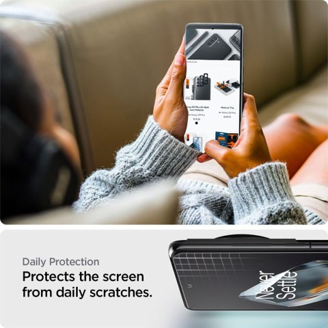 Spigen Neo Flex 2-Pack - Folia ochronna 2 szt. do OnePlus 12 (Przezroczysty) Spigen Neo Flex 2-Pack - Folia ochronna 2 szt. do OnePlus 12 (Przezroczysty)