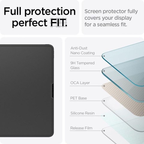 Spigen Paper Touch - Szkło hartowane do iPad Pro 11" (M4, 2024) (Matte Clear) Spigen Paper Touch - Szkło hartowane do iPad Pro 11" (M4, 2024) (Matte Clear)
