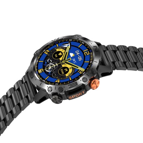 SMARTWATCH MĘSKI GRAVITY GT20-1 - AMOLED, DODATKOWY PASEK (sg024a) SMARTWATCH MĘSKI GRAVITY GT20-1 - AMOLED, DODATKOWY PASEK (sg024a)
