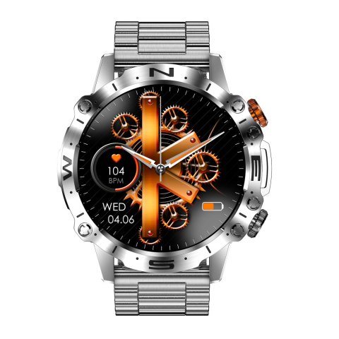 SMARTWATCH MĘSKI GRAVITY GT20-2 - AMOLED, DODATKOWY PASEK (sg024b) SMARTWATCH MĘSKI GRAVITY GT20-2 - AMOLED, DODATKOWY PASEK (sg024b)