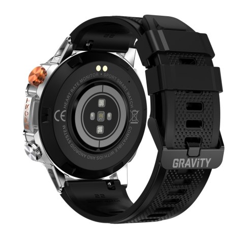 SMARTWATCH MĘSKI GRAVITY GT20-4 - AMOLED, DODATKOWY PASEK (sg024d) SMARTWATCH MĘSKI GRAVITY GT20-4 - AMOLED, DODATKOWY PASEK (sg024d)