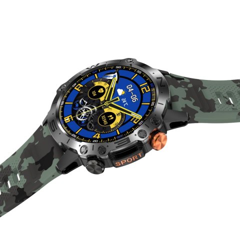 SMARTWATCH MĘSKI GRAVITY GT20-6 - AMOLED, DODATKOWY PASEK (sg024f) SMARTWATCH MĘSKI GRAVITY GT20-6 - AMOLED, DODATKOWY PASEK (sg024f)