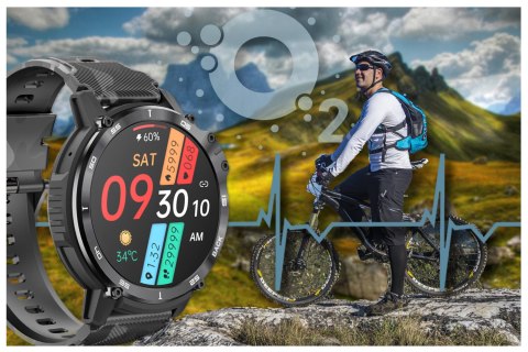 SMARTWATCH MĘSKI Rubicon RNCF07 - WYKONYWANIE POŁĄCZEŃ - BLUETOOTH CALL - ODTWARZACZ MP3 4GB (sr052b) SMARTWATCH MĘSKI Rubicon RNCF07 - WYKONYWANIE POŁĄCZEŃ - BLUETOOTH CALL - ODTWARZACZ MP3 4GB (sr052b)