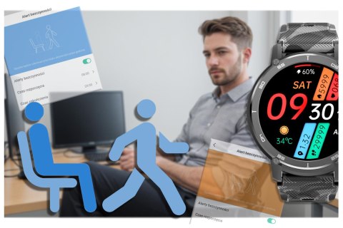 SMARTWATCH MĘSKI Rubicon RNCF07 - WYKONYWANIE POŁĄCZEŃ - BLUETOOTH CALL - ODTWARZACZ MP3 4GB (sr052b) SMARTWATCH MĘSKI Rubicon RNCF07 - WYKONYWANIE POŁĄCZEŃ - BLUETOOTH CALL - ODTWARZACZ MP3 4GB (sr052b)