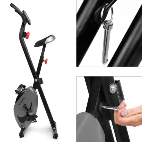 Rower magnetyczny składany Spokey XFIT+ 941424 Rower magnetyczny składany Spokey XFIT+ 941424