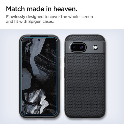 Spigen Alm Glas.TR 2-Pack - Szkło hartowane do Google Pixel 8A (Przezroczysty) Spigen Alm Glas.TR 2-Pack - Szkło hartowane do Google Pixel 8A (Przezroczysty)