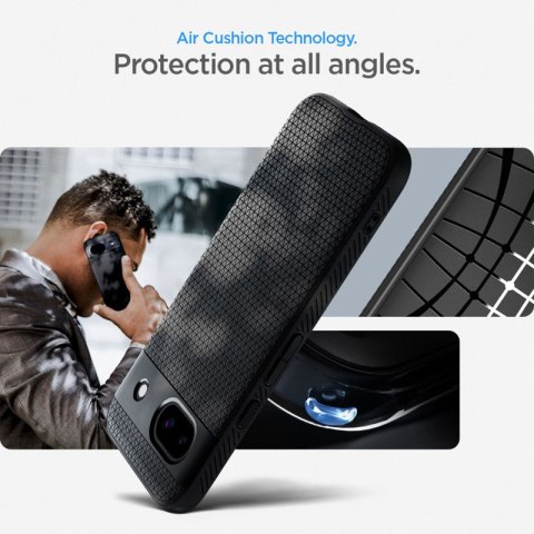 Spigen Liquid Air - Etui do Google Pixel 8A (Matte Black) Spigen Liquid Air - Etui do Google Pixel 8A (Matte Black)