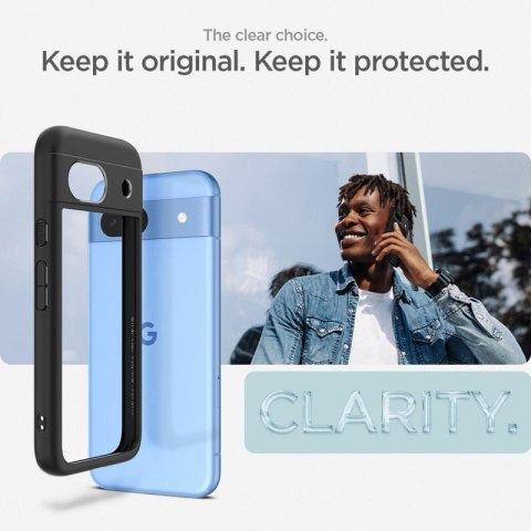 Spigen Ultra Hybrid - Etui do Google Pixel 8A (Matte Black) Spigen Ultra Hybrid - Etui do Google Pixel 8A (Matte Black)