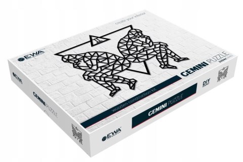 Ewa Drewniane Puzzle Model 3D Dekoracja ścienna Bliźnięta Ewa Drewniane Puzzle Model 3D Dekoracja ścienna Bliźnięta