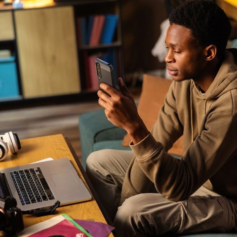 Spigen Rugged Armor - Etui do Sony Xperia 1 VI (Matte Black) Spigen Rugged Armor - Etui do Sony Xperia 1 VI (Matte Black)