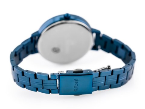 ZEGAREK G. ROSSI - 11389B-6F3 (zg787h) blue/violet + BOX ZEGAREK G. ROSSI - 11389B-6F3 (zg787h) blue/violet + BOX