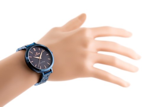 ZEGAREK G. ROSSI - 11389B-6F3 (zg787h) blue/violet + BOX ZEGAREK G. ROSSI - 11389B-6F3 (zg787h) blue/violet + BOX